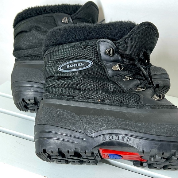 SOREL women’s SHIN ANKLE waterproof felt fleece lined winter duck boots SIZE 8 - Picture 9 of 12